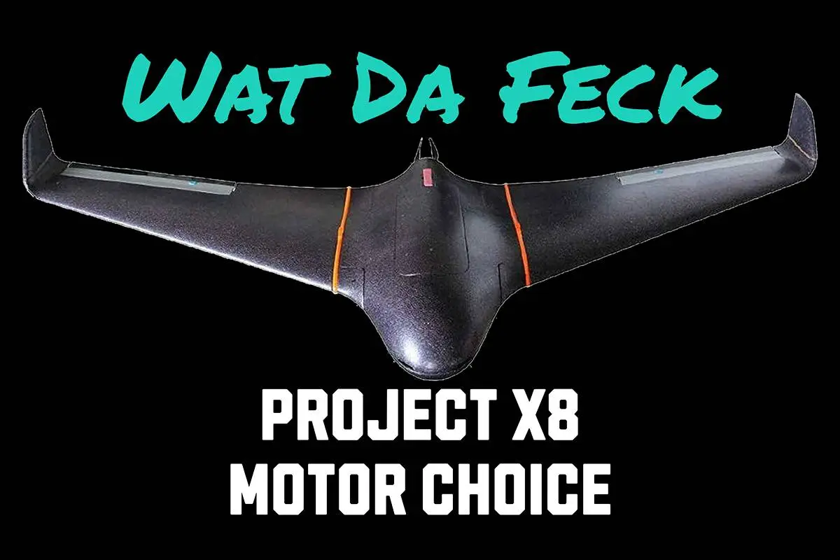 Project-X8: The Joys of AUW, Maths, and a Lucky Motor