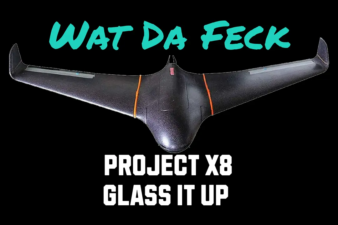 Laminating in 22g glass cloth